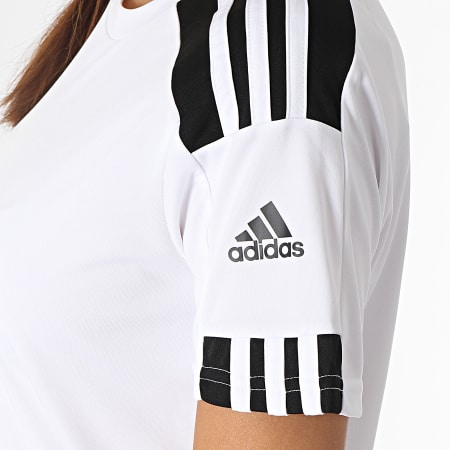 Adidas Performance - Camiseta deportiva para mujer Squad 21 GN5753 blanca
