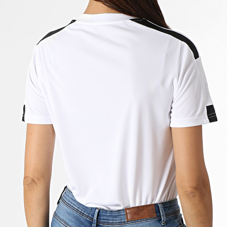 Adidas Performance - Camiseta deportiva para mujer Squad 21 GN5753 blanca