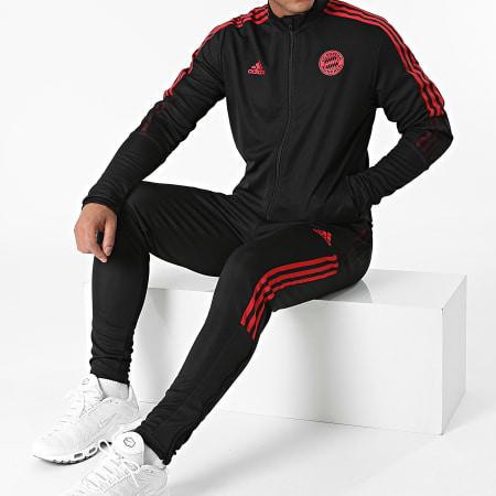 Adidas Sportswear - Ensemble De Survetement A Bandes FC Bayern GR0660 Noir