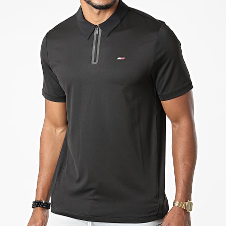 Tommy Hilfiger - Polo Manches Courtes Mesh Training 8654 Noir