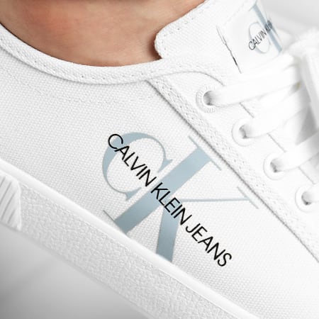 Calvin Klein - Sneakers vulcanizzati 0254 Bianco brillante