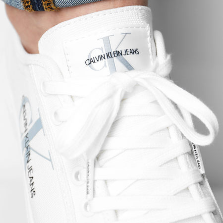 Calvin Klein - Sneakers vulcanizzati 0254 Bianco brillante