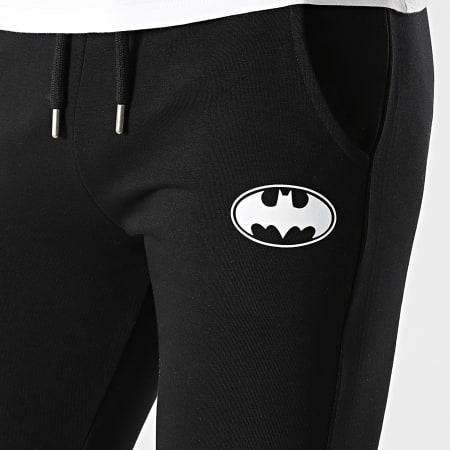 DC Comics - Pantalon Jogging Batman Logo Noir Blanc