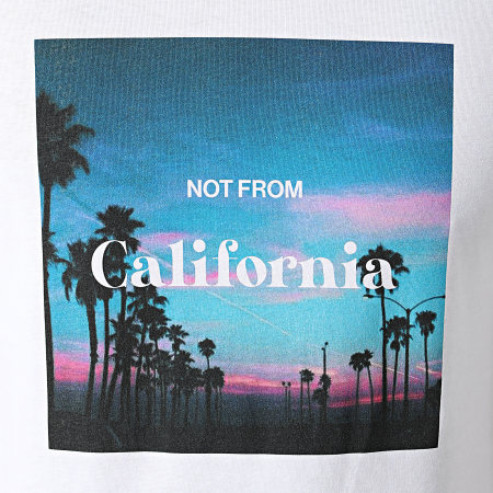 Luxury Lovers - Tee Shirt Not From California Road Blanc