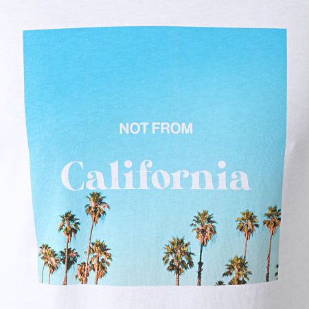 Luxury Lovers - Tee Shirt Not From California Blanc