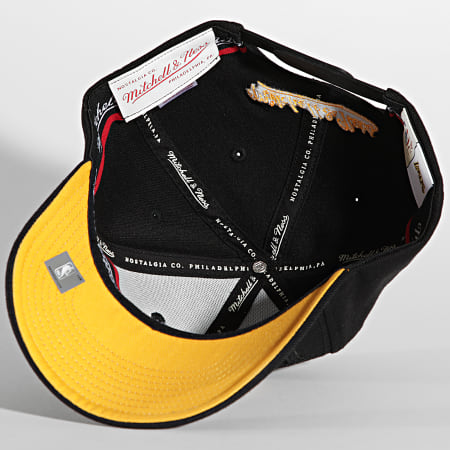 Mitchell and Ness - Casquette NBA Double Triple Redline Los Angeles Lakers Noir