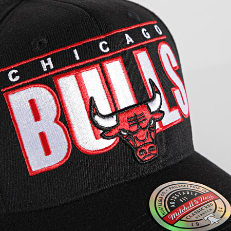 Mitchell and Ness - Casquette Snapback Billboard Chicago Bulls Noir