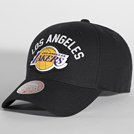 Mitchell and Ness - Casquette Arc Low Pro Los Angeles Lakers Noir
