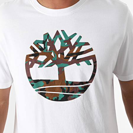 Timberland - Tee Shirt Camo Tree A231R Ecru