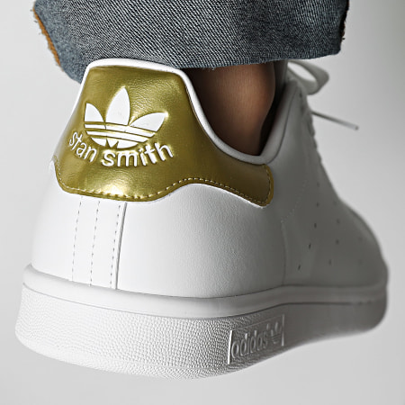 Adidas Originals - Sneakers Stan Smith Donna G58184 Cloud White Gold Metallic