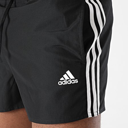 Adidas Sportswear - Short De Bain A Bandes GQ1095 Noir