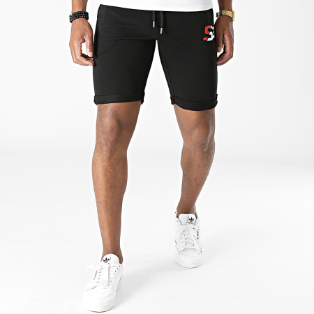 S3 Freestyle - Pantalones cortos de jogging con logotipo Negro