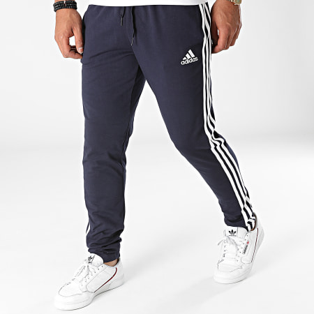 Adidas Sportswear - Pantalon Jogging A Bandes GK8997 Bleu Marine