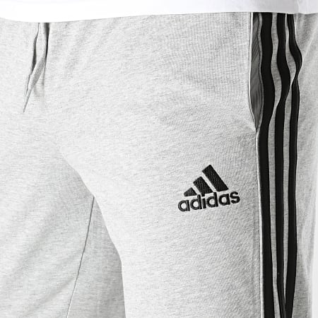 Adidas Sportswear - Pantaloni da jogging a righe GK8998 Grigio erica