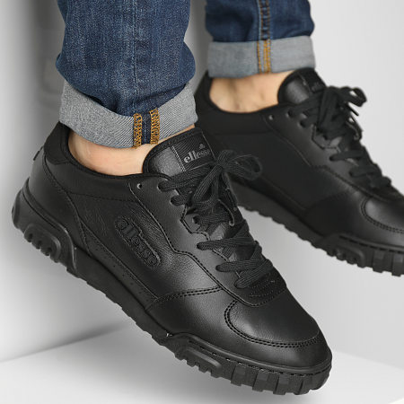 Ellesse black trainers sale