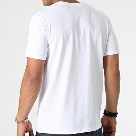 Classic Series - Camiseta Dividida Blanco Negro