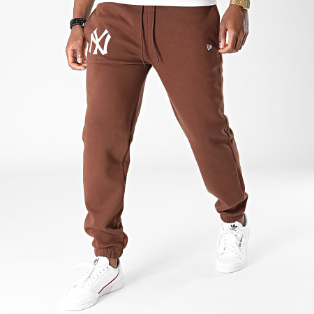 New Era - Pantalon Jogging Embroidery Logo New York Yankees 12879438 Marron