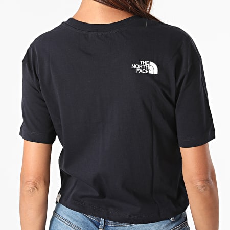 The North Face - Camiseta Easy Crop Mujer A4T1R Azul Marino