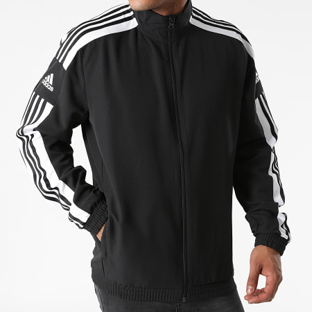 Adidas Sportswear - GK9549 Giacca con zip a righe nere
