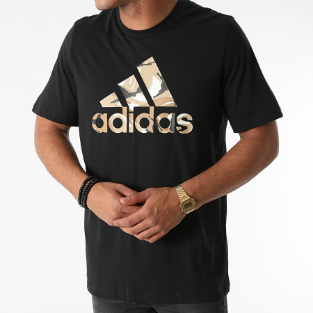 Adidas Performance - Tee Shirt Camouflage H12198 Noir -  LaBoutiqueOfficielle.com
