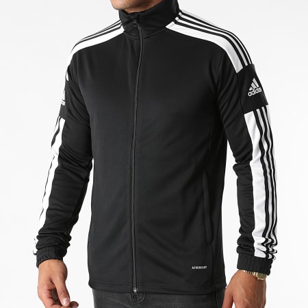 Adidas Sportswear - Veste Zippée A Bandes Squad 21 GK9546 Noir