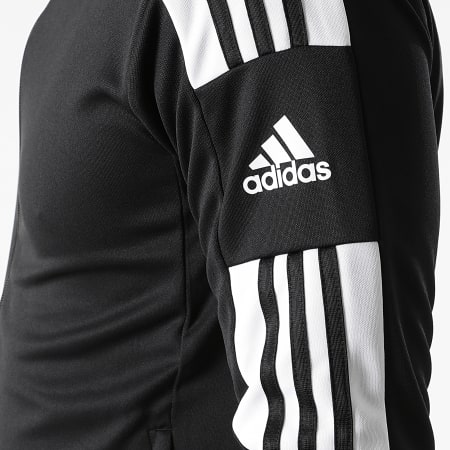 Adidas Sportswear - Veste Zippée A Bandes Squad 21 GK9546 Noir
