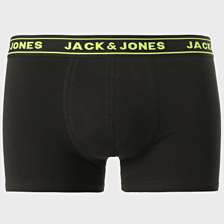 Jack And Jones - Lot De 2 Boxers Logo Print Noir