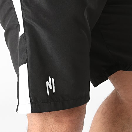 NI by Ninho - Short Jogging A Bandes Colt Noir