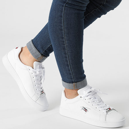 Tommy Jeans - Baskets Femme Clean Cupsole 1425 White