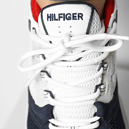 Tommy Hilfiger - Baskets Archive Mix Runner 0727 Red White Blue