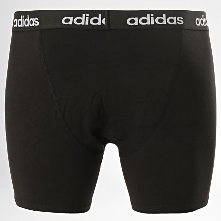 Adidas Sportswear - Lot De 2 Boxers Linear GN2072 Noir Gris Chiné