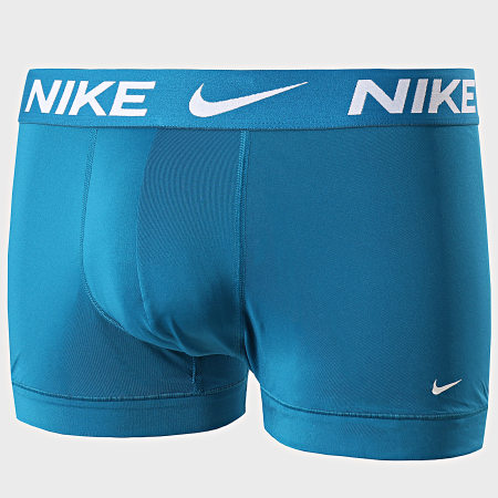 Nike - Lot De 3 Boxers KE1014 Noir Vert Bleu