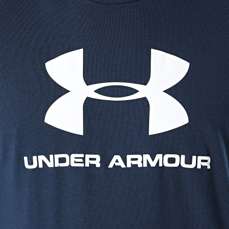 Under Armour - Tee Shirt De Sport 1329590 Bleu Marine