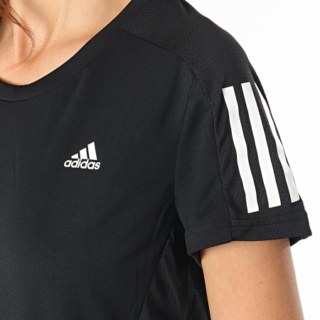 Adidas Sportswear - Tee Shirt De Sport A Bandes Own The Run FS9830 Noir