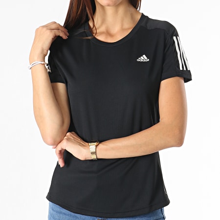 Adidas Sportswear - Tee Shirt De Sport A Bandes Own The Run FS9830 Noir