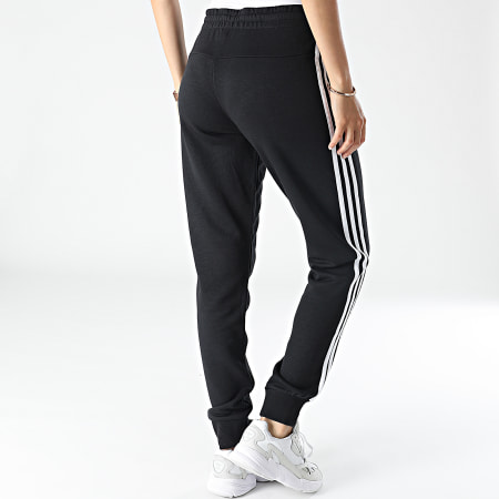 Adidas Sportswear - Pantalon Jogging Femme A Bandes 3 Stripes French Terry GM8733 Noir
