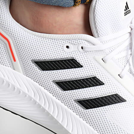 Adidas Sportswear - Baskets Run Falcon 2.0 G58098 Footwear White Core Black Solar Red