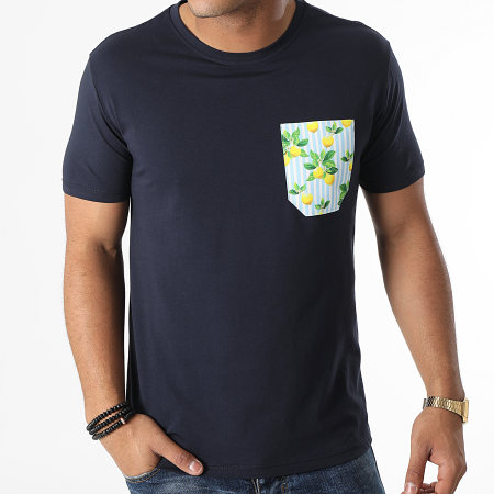 MTX - Camiseta Bolsillo TM06743 Azul Marino