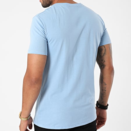 MTX - Tee Shirt Poche TM06742 Bleu Clair