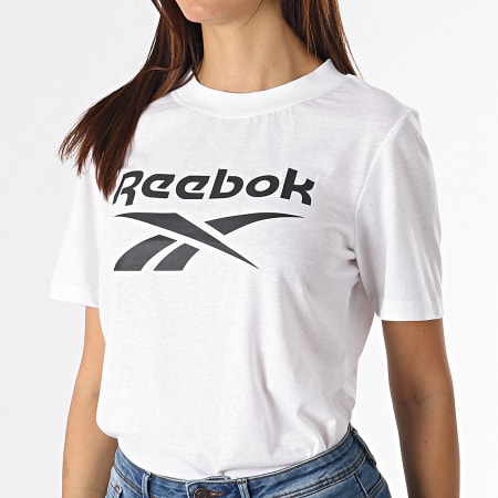 Reebok Tee Shirt Femme Reebok Identity GR9380 Blanc Ryses