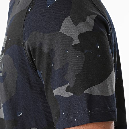 Adidas Originals - Tee Shirt Camouflage AOP H13493 Bleu Marine Noir Gris  Anthracite - LaBoutiqueOfficielle.com