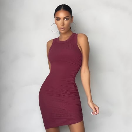 Debardeur femme bordeaux shop