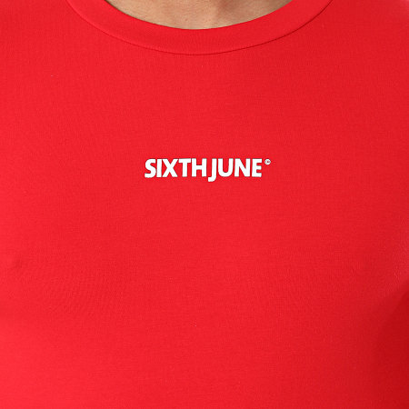 Sixth June - Tee Shirt Oversize M22289VTS Rouge
