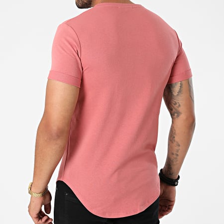 Uniplay - Tee Shirt Oversize UY667 Rose Foncé