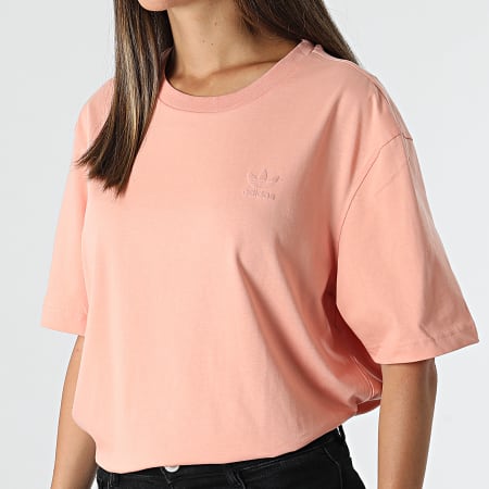 Adidas Originals - Tee Shirt Femme H09132 Rose Saumon