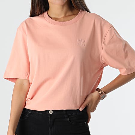 Adidas Originals - Tee Shirt Femme H09132 Rose Saumon