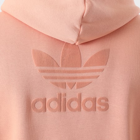 Adidas Originals - Sweat Capuche A Bandes H09145 Rose