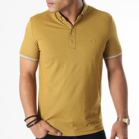 Classic Series - Polo Manches Courtes 1101 Jaune Moutarde