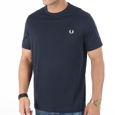 Fred Perry - Tee Shirt Chalky M3519 Bleu Marine