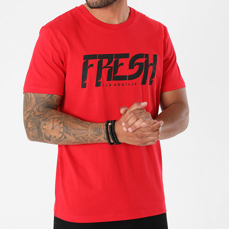 Fresh La Douille - Tee Shirt Logo Rouge Noir